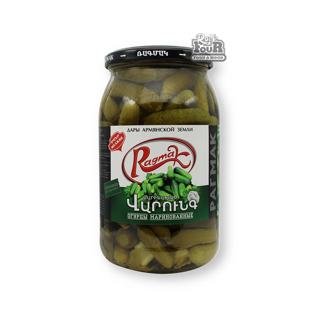Pickled cucumber "Ragmak" 890g